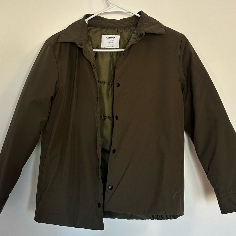 Boy’s Old Navy Puffer Olive Green Jacket